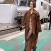 Orient Express Lily Brown Long Coat