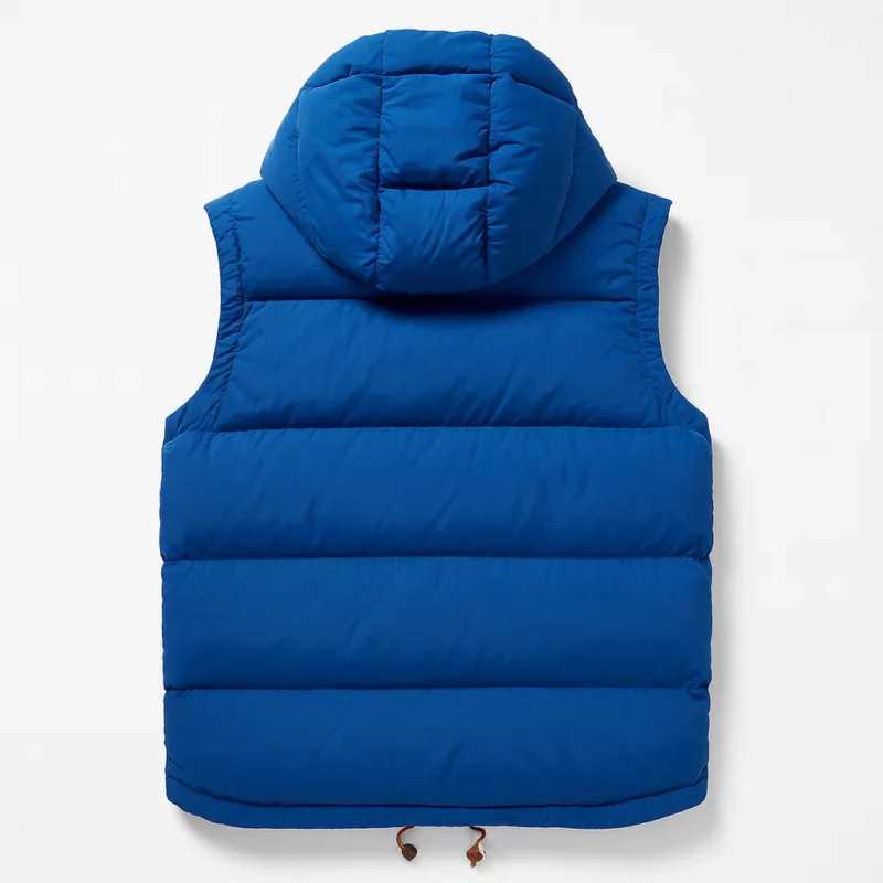 Owning Manhattan Chloe Tucker Blue Puffer Vest