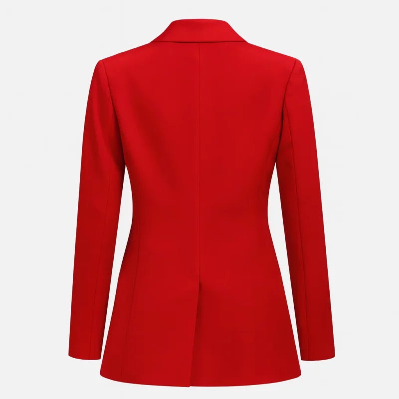 Owning Manhattan Jess Markowski Red Blazer