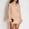 Owning Manhattan S02 Jess Markowski Beige Blazer