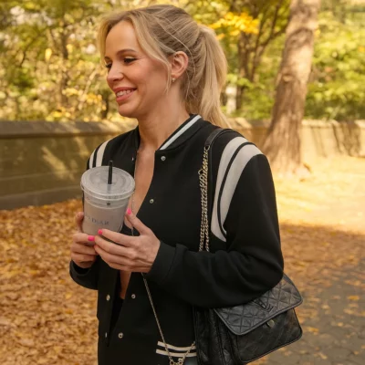 Owning Manhattan S02 Jessica Taylor Black Jacket