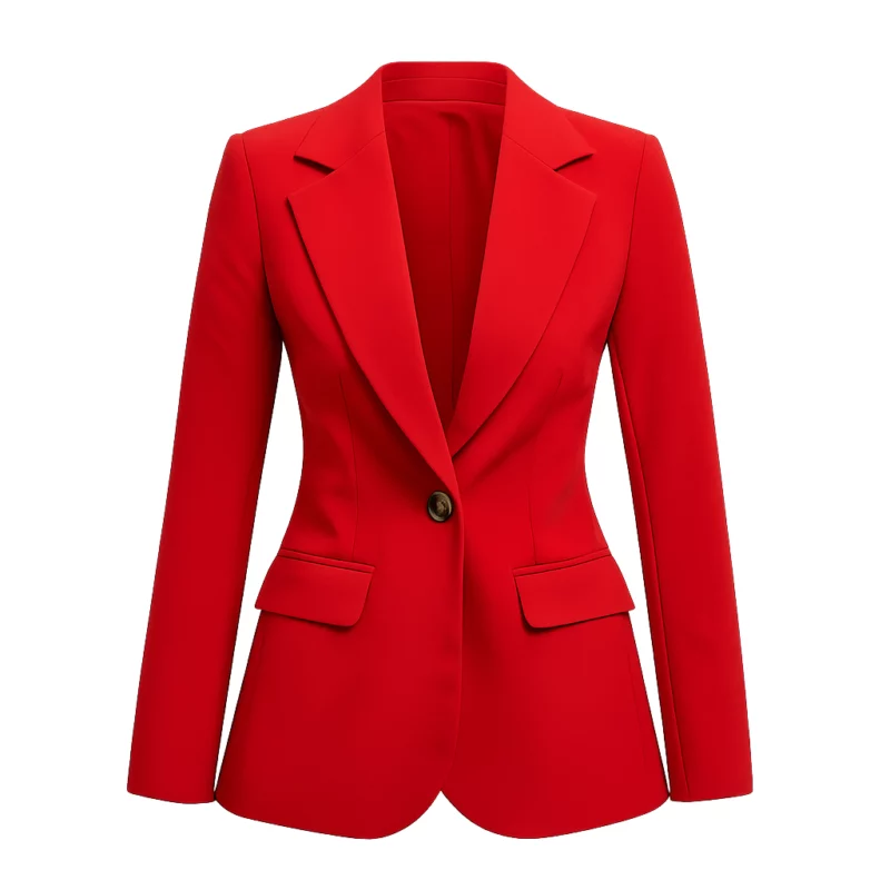 Owning Manhattan S02 TV Show Jess Markowski Red Blazer