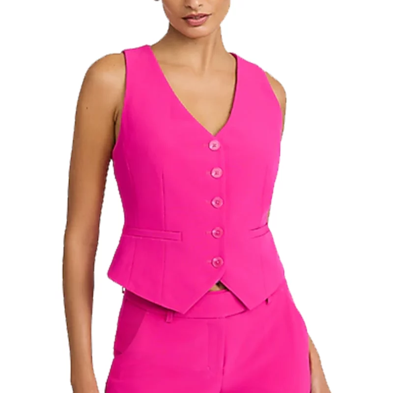 Owning Manhattan S02 TV Show Tricia Lee Pink Vest