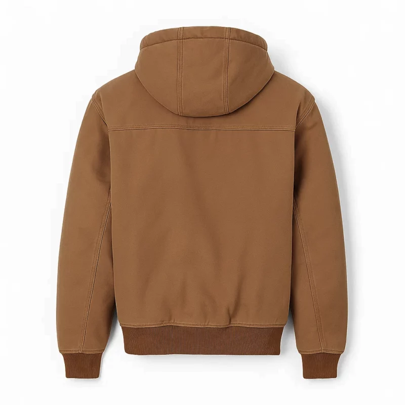 Percy Jackson And The Olympians S01 Walker Scobell Brown Hooded Jacket
