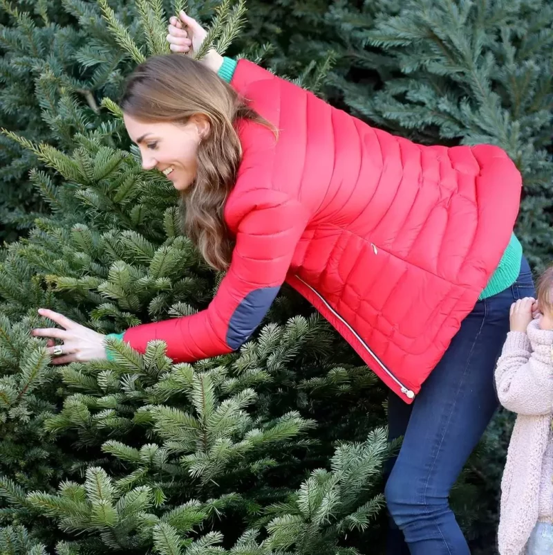 Peterley Manor Farm Kate Middleton Red Puffer