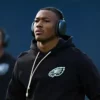 Philadelphia Eagles Sideline 2025 Black Hoodie