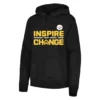 Pittsburgh Steelers Inspire Change 2025 Mike Tomlin Black Hoodie