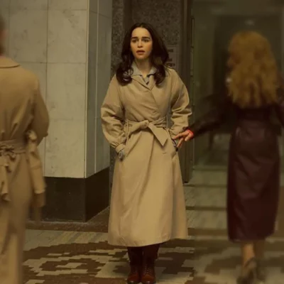 Ponies Emilia Clarke Trench Coat