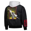 RAW CM Punk Hooded Bomber Jacket