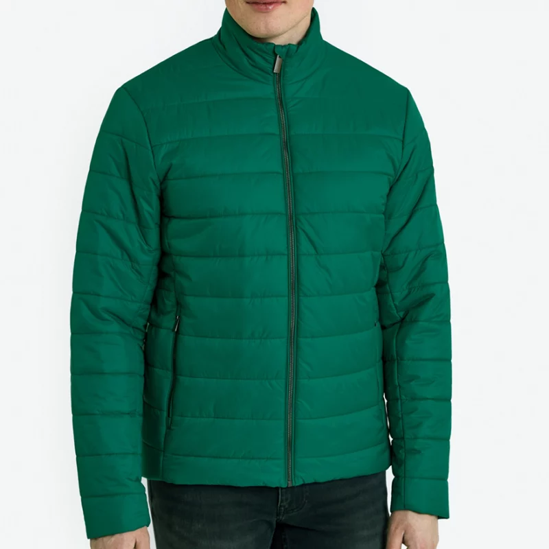 Reverend Alan Calder Shetland S10 Steven Miller Green Puffer Jacket