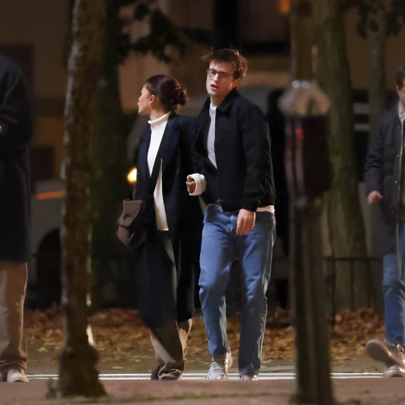 Robert Pattinson Festival 2025 Black Jacket
