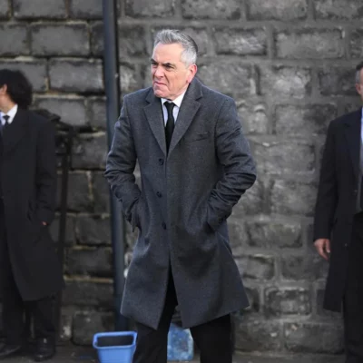 Run Away James Nesbitt Grey Coat