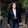 Run Away Minnie Greene Black Cropped Jacket