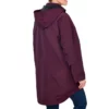 Run Away Ruth Jones Elena Ravenscroft Purple Hooded Jacket