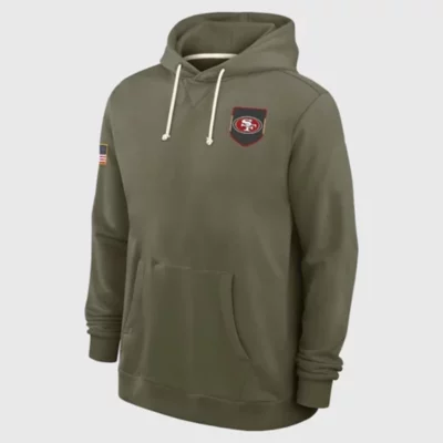 San Francisco 49ers Salute to Service 2025 Hoodie