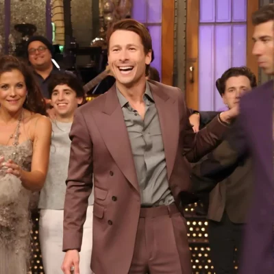 Saturday Night Live S51 Glen Powell Blazer