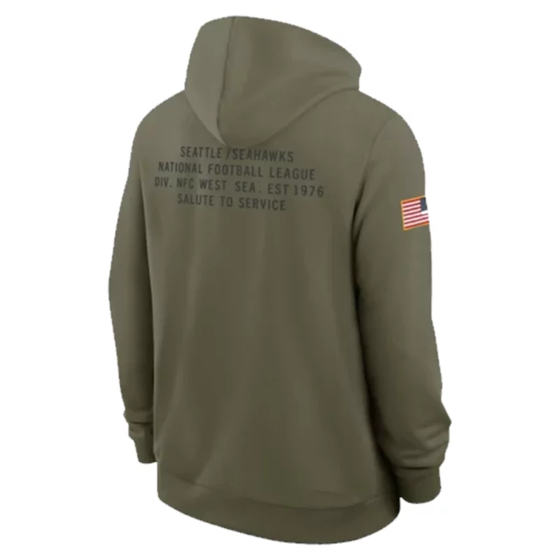 Seattle Seahawks Salute to 2025 Hoodie