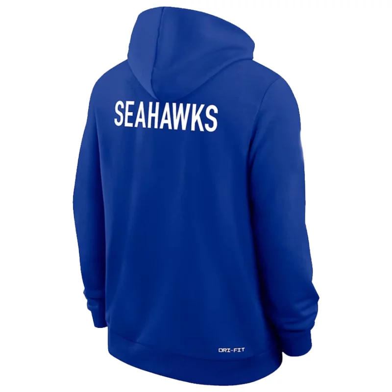 Seattle Seahawks Sideline 2025 Riq Woolen Blue