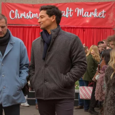 Single on the 25th Daniel Lissing Grey Jacket