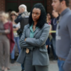 Sonequa Martin-Green Boston Blue S01 Lena Silver Grey Blazer