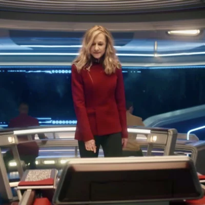 Star Trek Starfleet Academy Holly Hunter Red Jacket