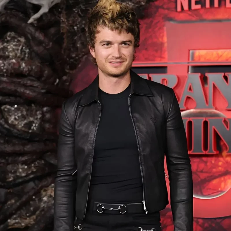 Stranger Things Premiere Joe Keery Jacket