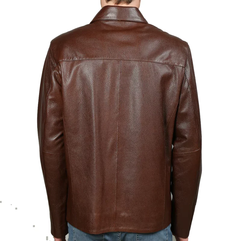 Stranger Things S05 UK Screening Joe Keery Brown Jacket