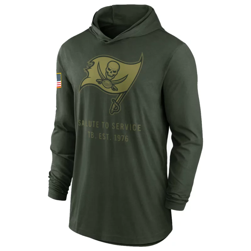 Tampa Bay Buccaneers Salute to Service Todd Bowles Hoodie 3