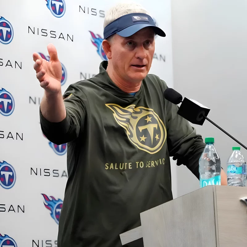 Tennessee Titans Salute to Service 2025 Mike McCoy Hoodie