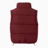 Thanksgiving Maroon Puffer Vest