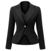 The Abandons Gillian Anderson Constance Van Ness Black Blazer