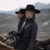 The Abandons Gillian Anderson Constance Van Ness Leather Jacket