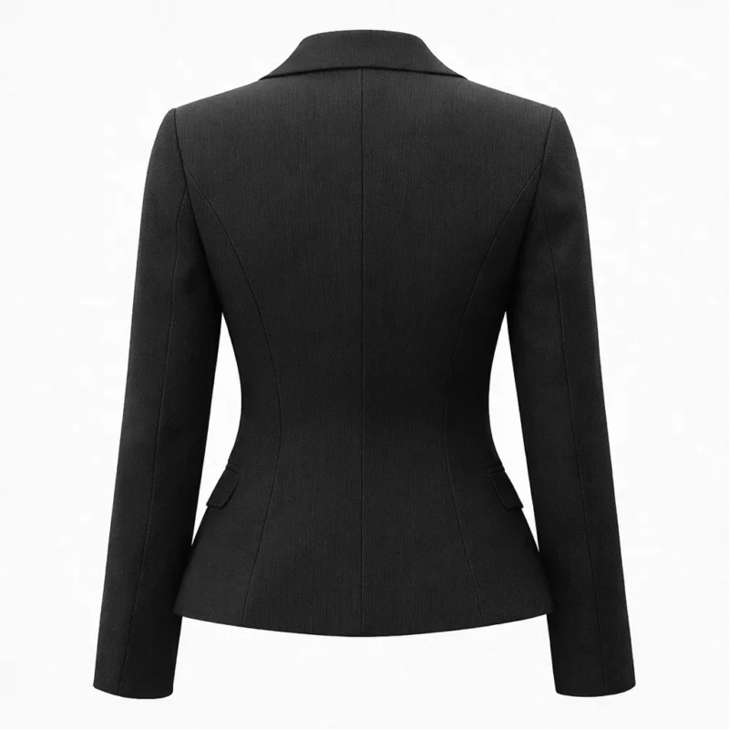 The Abandons Gillian Van Ness Black Blazer