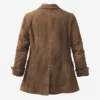 The Abandons Lena Nolan Brown Long Coat