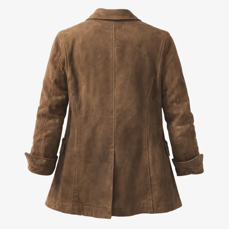 The Abandons Lena Nolan Brown Long Coat