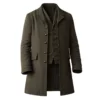 The Abandons Xavier Roache Michiel Huisman Brown Coat
