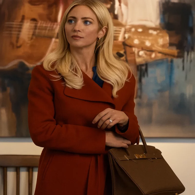 The Beast in Me Nina Jarvis Brittany Snow Brown Coat