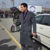 The Christmas Grey Long Coat