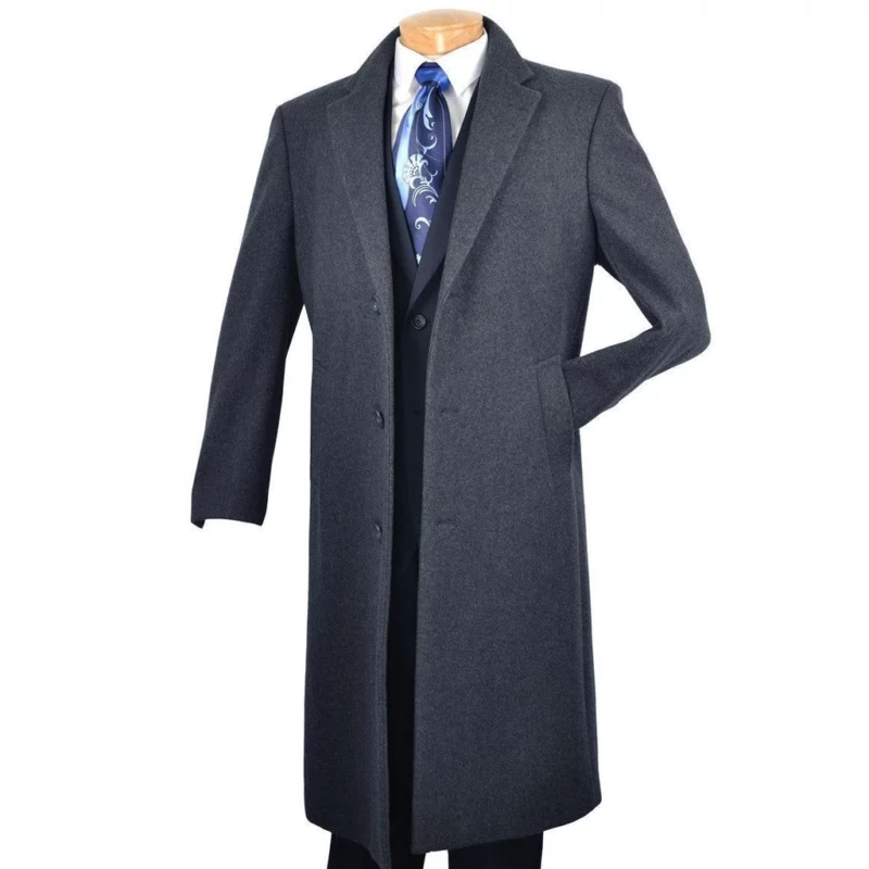 The Christmas Spark Mario Lopez Adrian Grey Long Coat