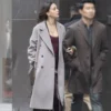 The Copenhagen Melissa Barrera Michelle Grey Coat