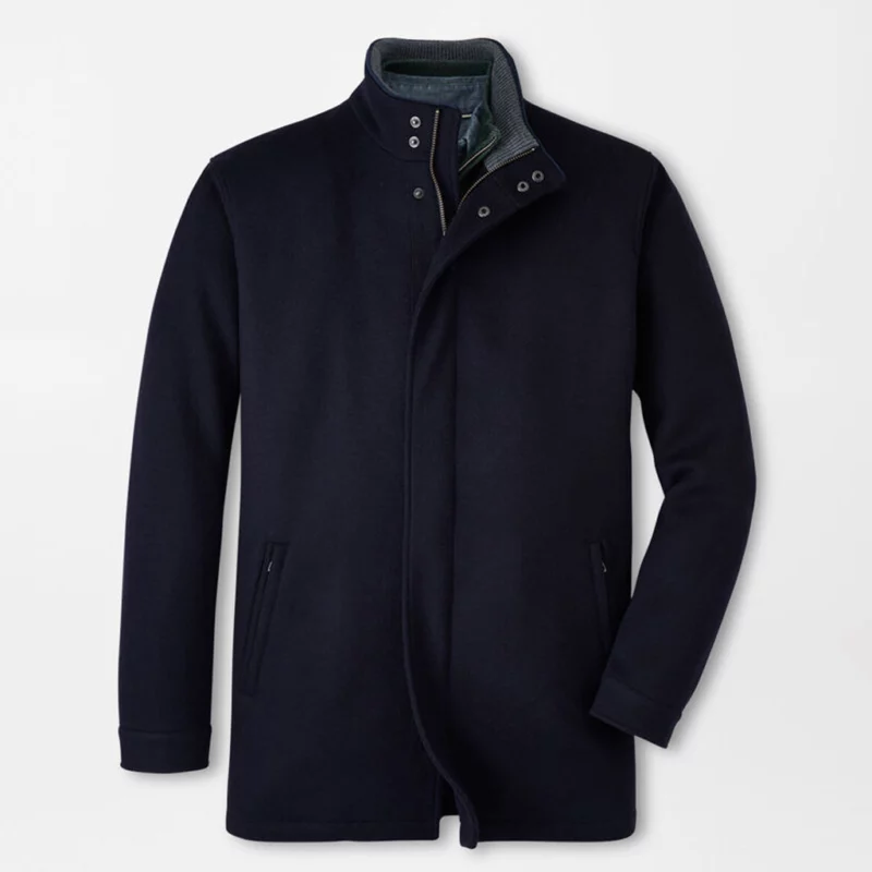 The Copenhagen Test Simu Liu Alexander Hale Blue Jacket