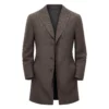 The Copenhagen Test Simu Liu Alexander Hale Brown Coat