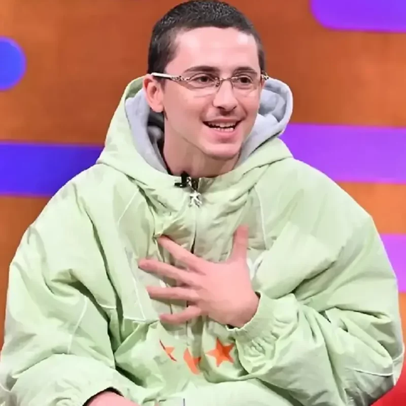 The Graham Norton Show Marty Supreme Green Jacket