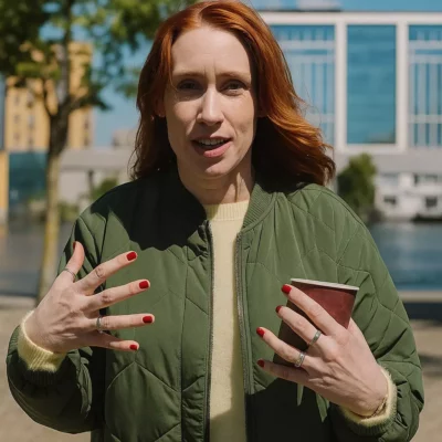 The Infinite Explorer Hannah Fry Green Jacket