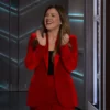 The Kelly Clarkson Red Velvet Blazer