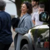 The Night Manager Indira Varma Grey Coat
