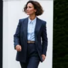 The Night Manager S02 Indira Varma Blue Blazer