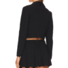 The Real Housewives of Beverly Hills Kyle Richards Black Cropped Jacket