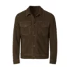 The Rookie S08 Promo Eric Winter Suede Leather Jacket