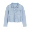 The Rookie S08 Promo Lisseth Chavez Blue Denim Jacket
